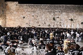 The Western Wall in Jerusalem Old City - Israel