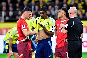 WORLD CUP QUALIFYING SWEDEN-SWITZERLAND