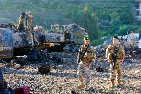 Israeli Airstrikes in Msayleh - Lebanon