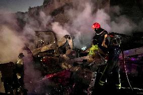 Israeli Airstrikes in Msayleh - Lebanon