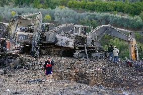 Israeli Airstrikes in Msayleh - Lebanon