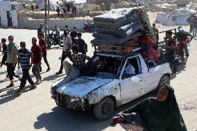 Palestinians Returning to Gaza City - Palestine
