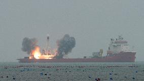 Haiyang Satellites Launch - China