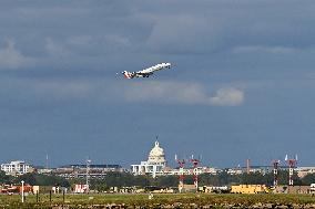 Federal Government Shutdown Has Led To Flight Delays - USA