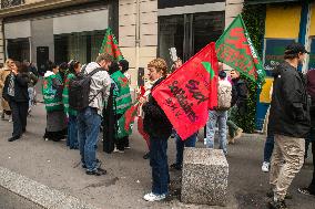 Call for Strike Against Shein Partnership At BHV Store - Paris