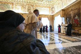 Pope Leo XIV Receives Italian Hermits - Vatican