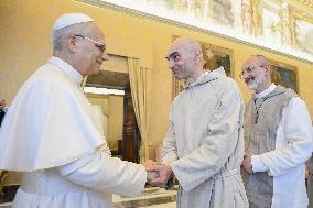 Pope Leo XIV Receives Italian Hermits - Vatican