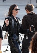 Anne Hathaway filming The Devil Wears Prada 2 in Milan - Italy