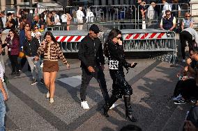 Anne Hathaway filming The Devil Wears Prada 2 in Milan - Italy