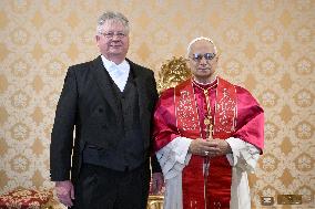 Pope Leo XIV receives the Letters of Credence - Vatican