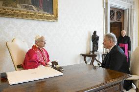 Pope Leo XIV receives the Letters of Credence - Vatican
