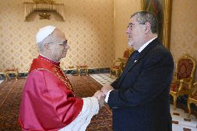 Pope Leo XIV receives the Letters of Credence - Vatican