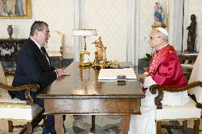 Pope Leo XIV receives the Letters of Credence - Vatican