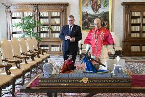 Pope Leo XIV receives the Letters of Credence - Vatican
