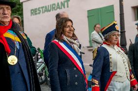 Anne Hidalgo Faced Protesters At Fête des Vendanges - Montmartre