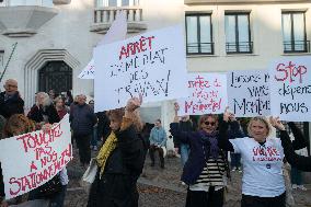Anne Hidalgo Faced Protesters At Fête des Vendanges - Montmartre
