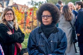 Anne Hidalgo Faced Protesters At Fête des Vendanges - Montmartre