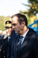 French PM Sebastien Lecornu Visits A Police Station - Hay-les-Roses