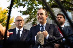 French PM Sebastien Lecornu Visits A Police Station - Hay-les-Roses