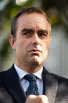 French PM Sebastien Lecornu Visits A Police Station - Hay-les-Roses