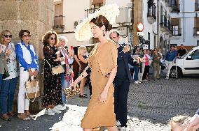 Fernando Palazuelo And Micaela Belmot Tie The Knot - Caceres