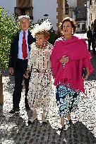 Fernando Palazuelo And Micaela Belmot Tie The Knot - Caceres