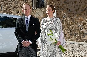 Fernando Palazuelo And Micaela Belmot Tie The Knot - Caceres