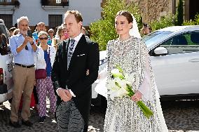 Fernando Palazuelo And Micaela Belmot Tie The Knot - Caceres