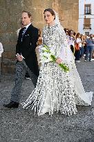 Fernando Palazuelo And Micaela Belmot Tie The Knot - Caceres