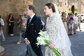 Fernando Palazuelo And Micaela Belmot Tie The Knot - Caceres