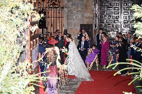 Fernando Palazuelo And Micaela Belmot Tie The Knot - Caceres