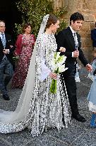 Fernando Palazuelo And Micaela Belmot Tie The Knot - Caceres