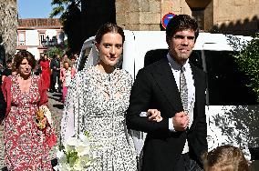 Fernando Palazuelo And Micaela Belmot Tie The Knot - Caceres