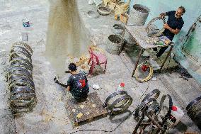 Traditional Daf Drums of Sanandaj- Iran