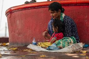 Daily Life in Varanasi - India