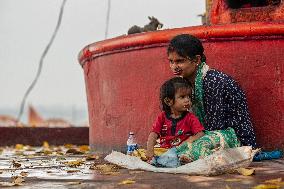 Daily Life in Varanasi - India