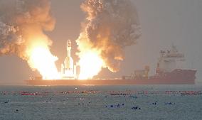 World's Largest Solid Fuel Carrier Rocket Gravity 1 Launched