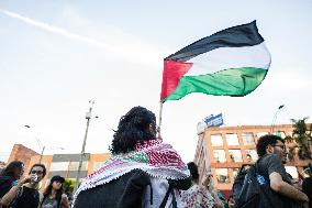 Pro-Palestine Demonstrations on the Two-year Israel Attack by Hamas
