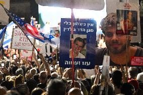 Steve Witkoff at the Hostage Square in Tel Aviv - Israel