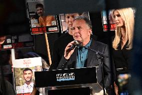 Steve Witkoff at the Hostage Square in Tel Aviv - Israel