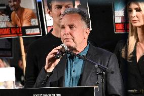 Steve Witkoff at the Hostage Square in Tel Aviv - Israel