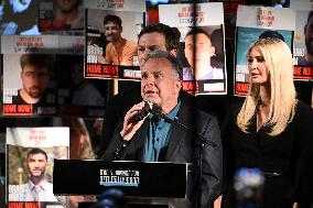 Steve Witkoff at the Hostage Square in Tel Aviv - Israel
