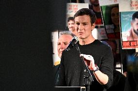 Steve Witkoff at the Hostage Square in Tel Aviv - Israel