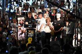 Steve Witkoff at the Hostage Square in Tel Aviv - Israel
