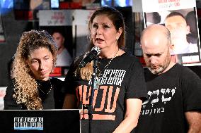 Steve Witkoff at the Hostage Square in Tel Aviv - Israel