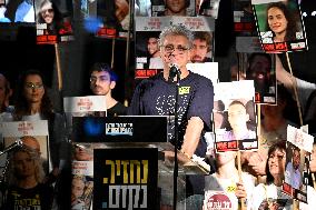 Steve Witkoff at the Hostage Square in Tel Aviv - Israel