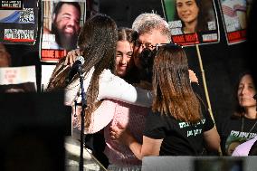 Steve Witkoff at the Hostage Square in Tel Aviv - Israel