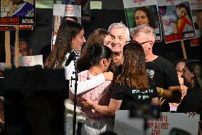 Steve Witkoff at the Hostage Square in Tel Aviv - Israel