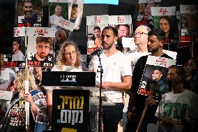 Steve Witkoff at the Hostage Square in Tel Aviv - Israel