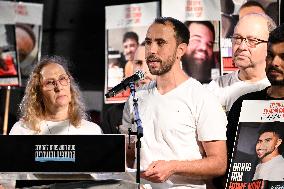 Steve Witkoff at the Hostage Square in Tel Aviv - Israel